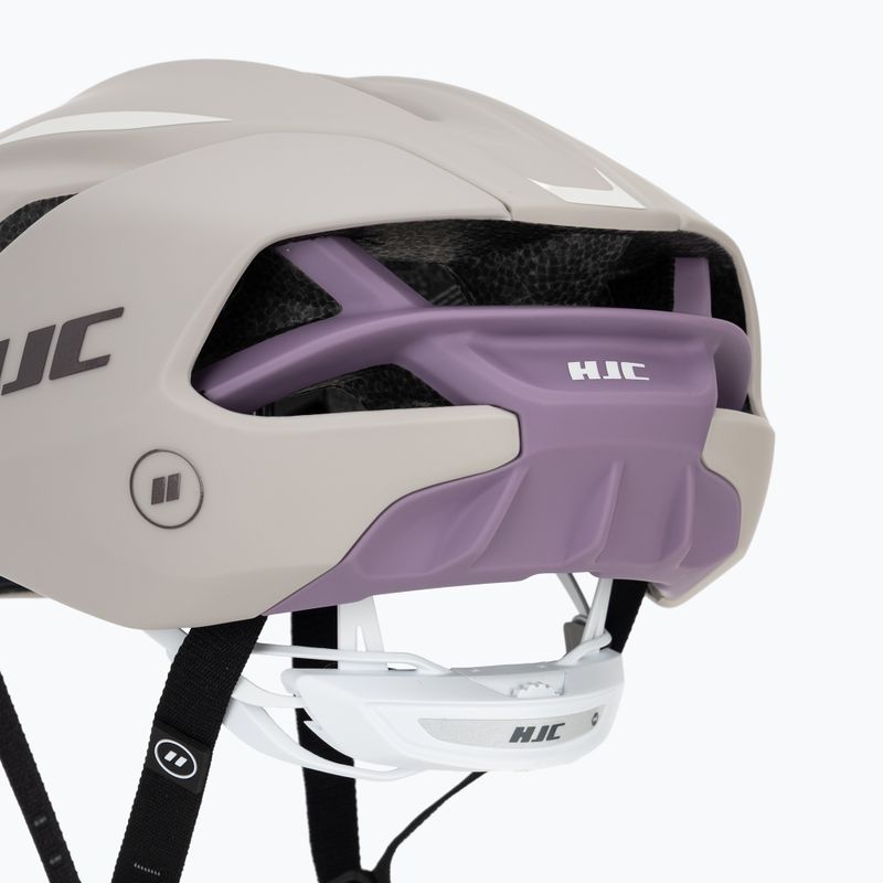 Шолом велосипедний HJC Furion 3 mt beige/purple 8