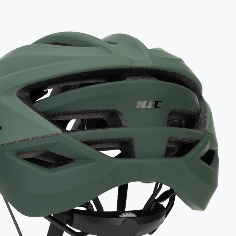 Велосипедний шолом HJC Crosser mt хакі зелений 9