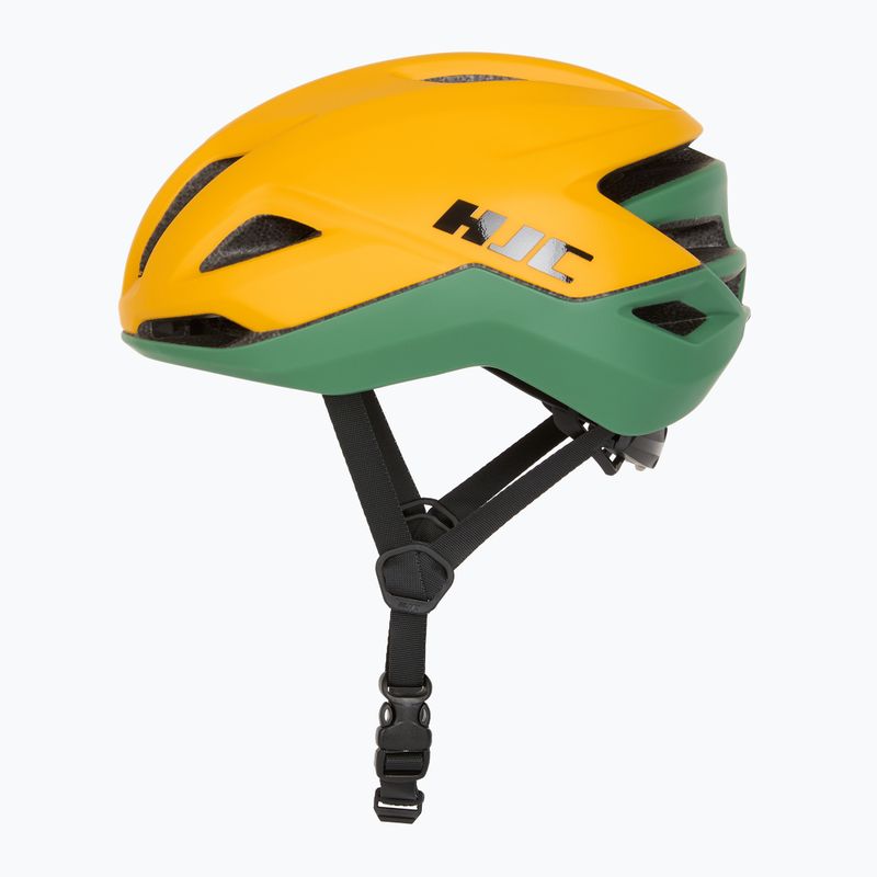 Велосипедний шолом HJC Crosser mt жовто-зелений 3