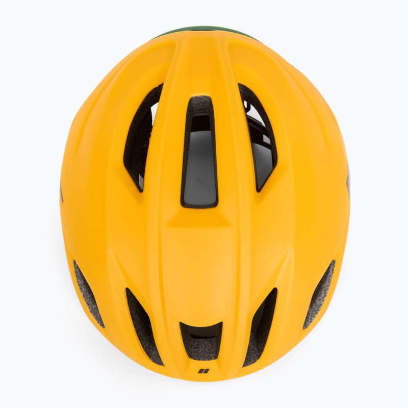 Велосипедний шолом HJC Crosser mt жовто-зелений 6