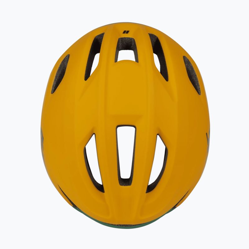 Велосипедний шолом HJC Crosser mt жовто-зелений 5