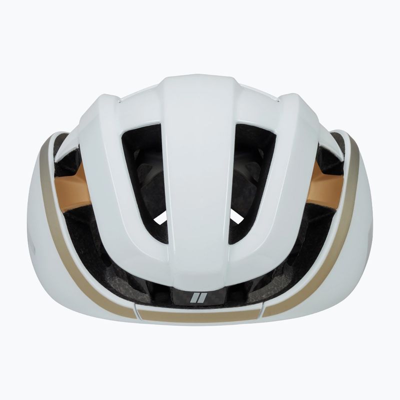 Шолом велосипедний HJC Ibex 3 mt gl white/gold 4