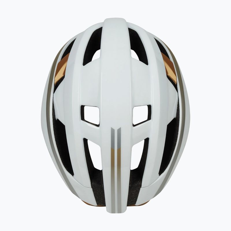 Шолом велосипедний HJC Ibex 3 mt gl white/gold 6