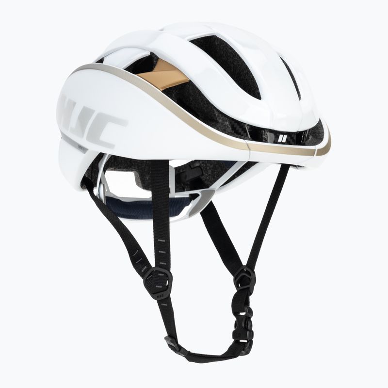 Шолом велосипедний HJC Ibex 3 mt gl white/gold