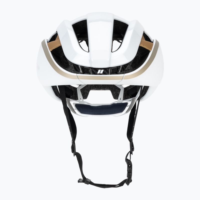 Шолом велосипедний HJC Ibex 3 mt gl white/gold 2