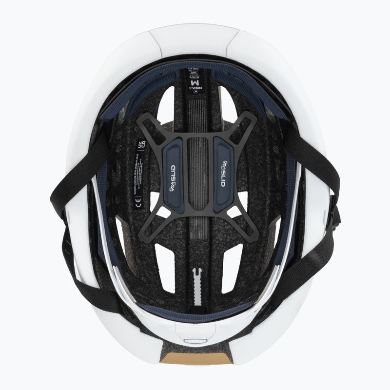 Шолом велосипедний HJC Ibex 3 mt gl white/gold 5