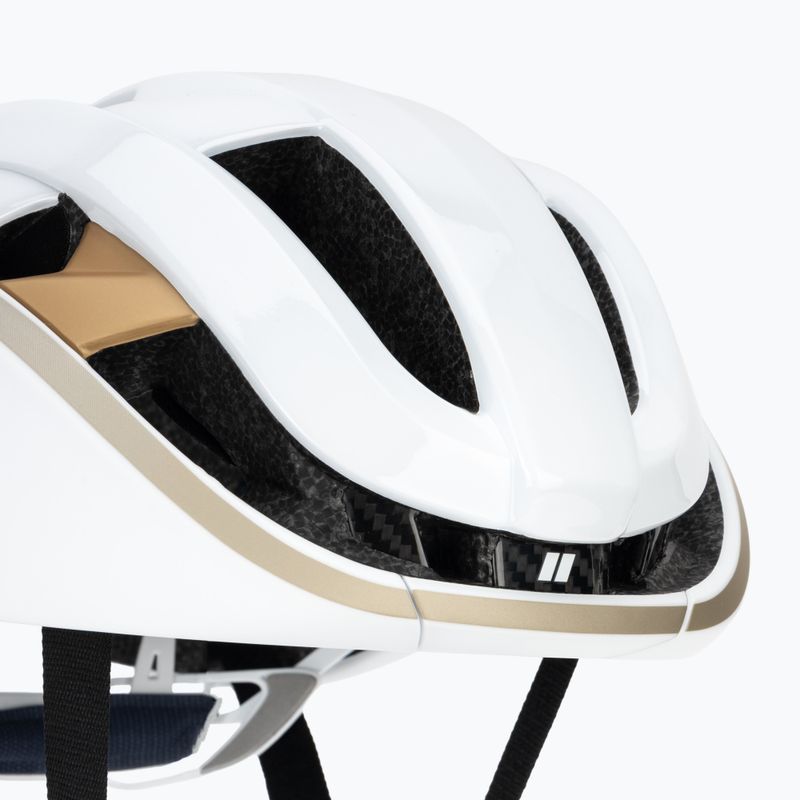 Шолом велосипедний HJC Ibex 3 mt gl white/gold 7