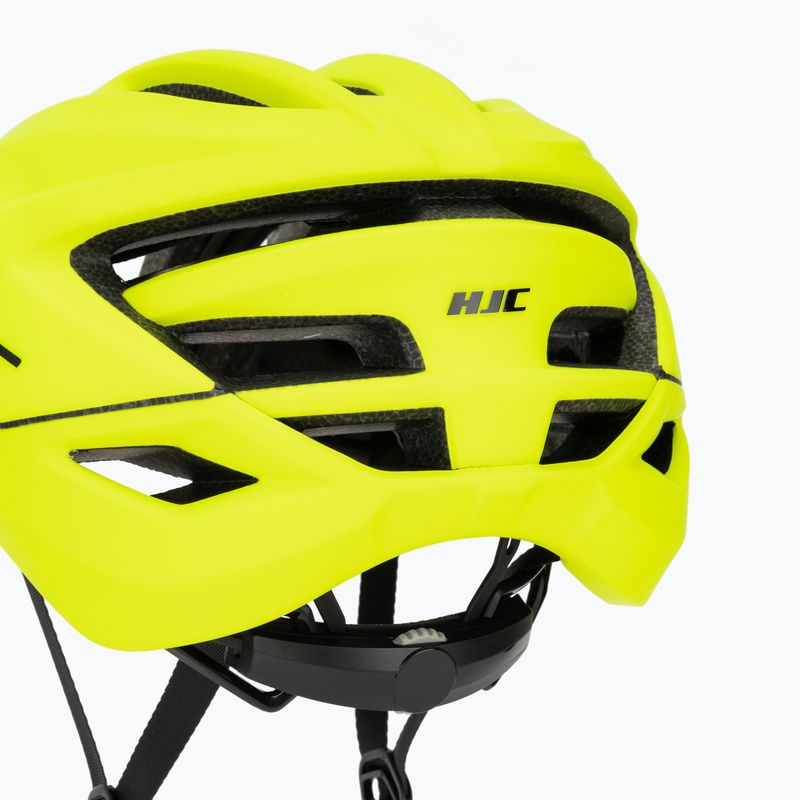 Шолом велосипедний HJC Crosser neon yellow 7