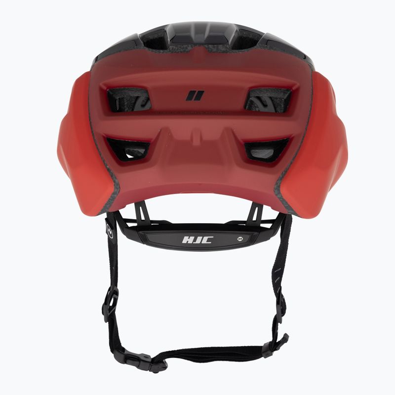 Велосипедний шолом HJC Valeco 2 mt gl червоний/чорний 3
