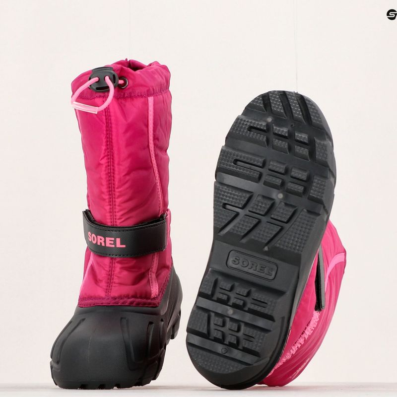 Снігоступи підліткові Sorel Flurry Dtv deep blush/tropic pink 15