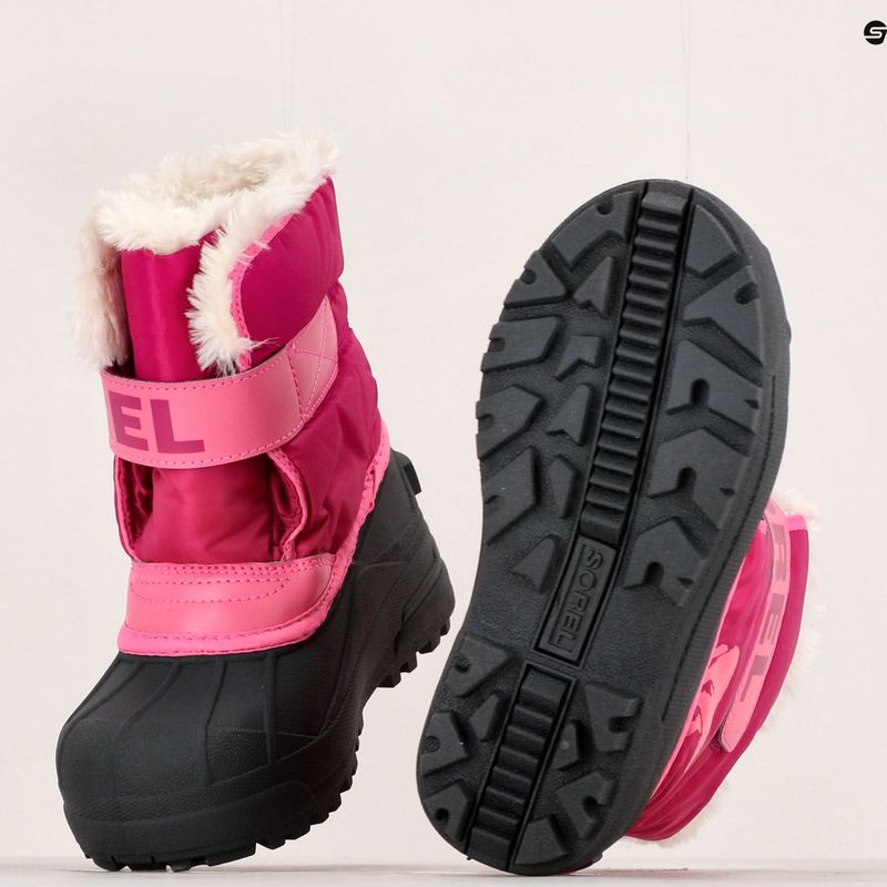 Снігоступи підліткові Sorel Snow Coммander tropic pink/deep blush 15