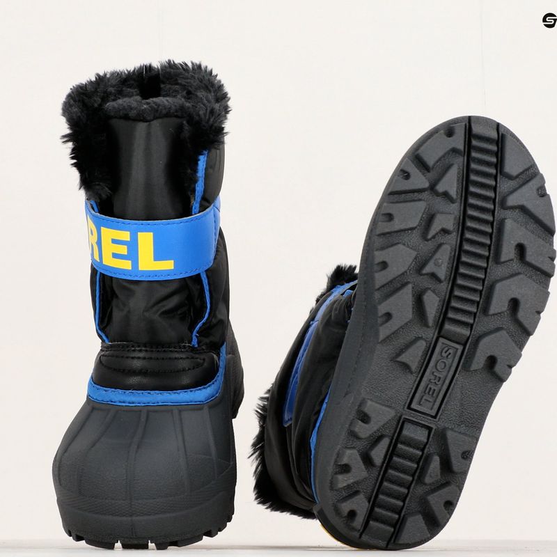 Снігоступи підліткові Sorel Snow Coммander black/super blue 15