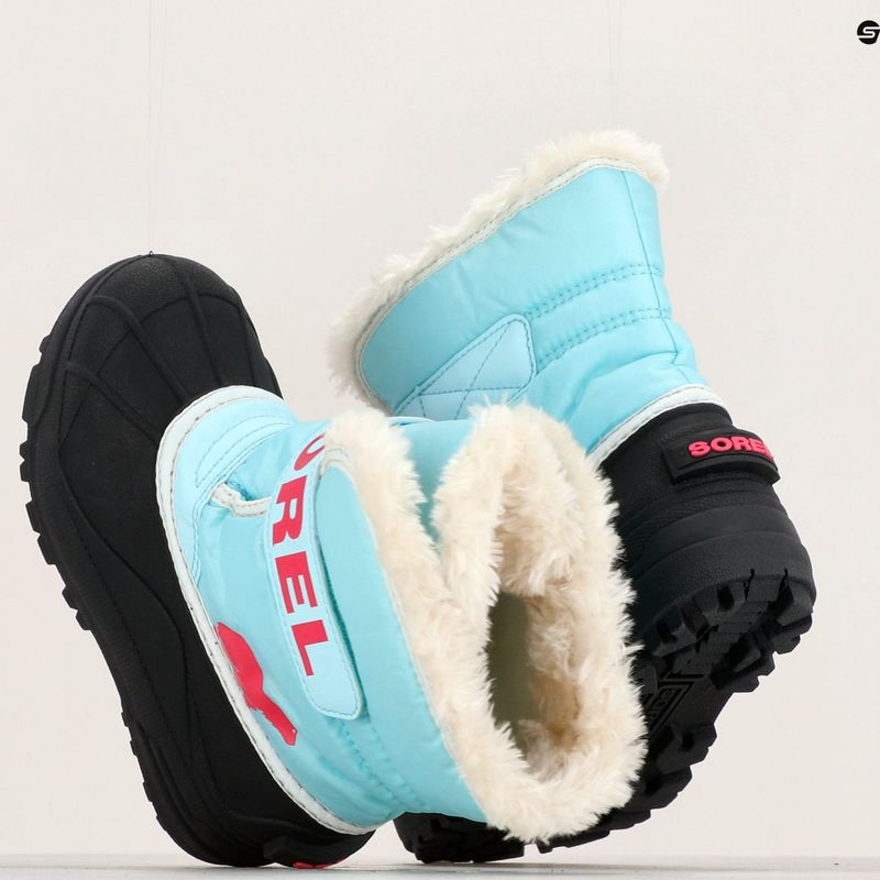 Снігоступи підліткові Sorel Snow Coммander ocean surf/cactus pink 16