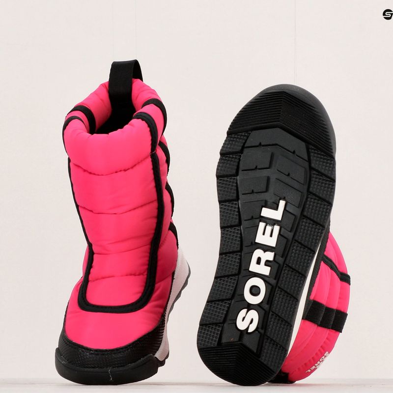 Снігоступи дитячі Sorel Outh Whitney II Puffy Mid cactus pink/black 16