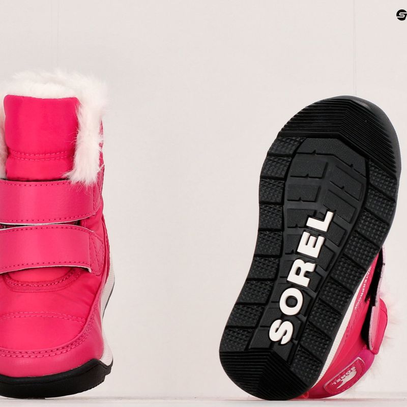 Снігоступи дитячі Sorel Whitney II Strap WP cactus pink/black 16