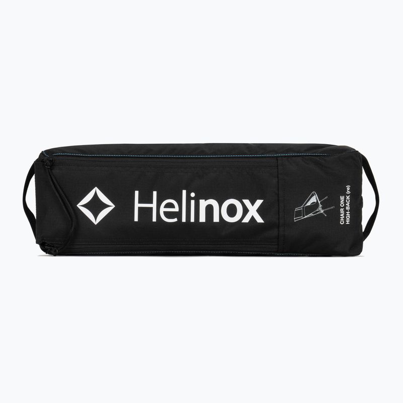 Туристичний стілець Helinox One зі спинкою (повторно) чорний 13