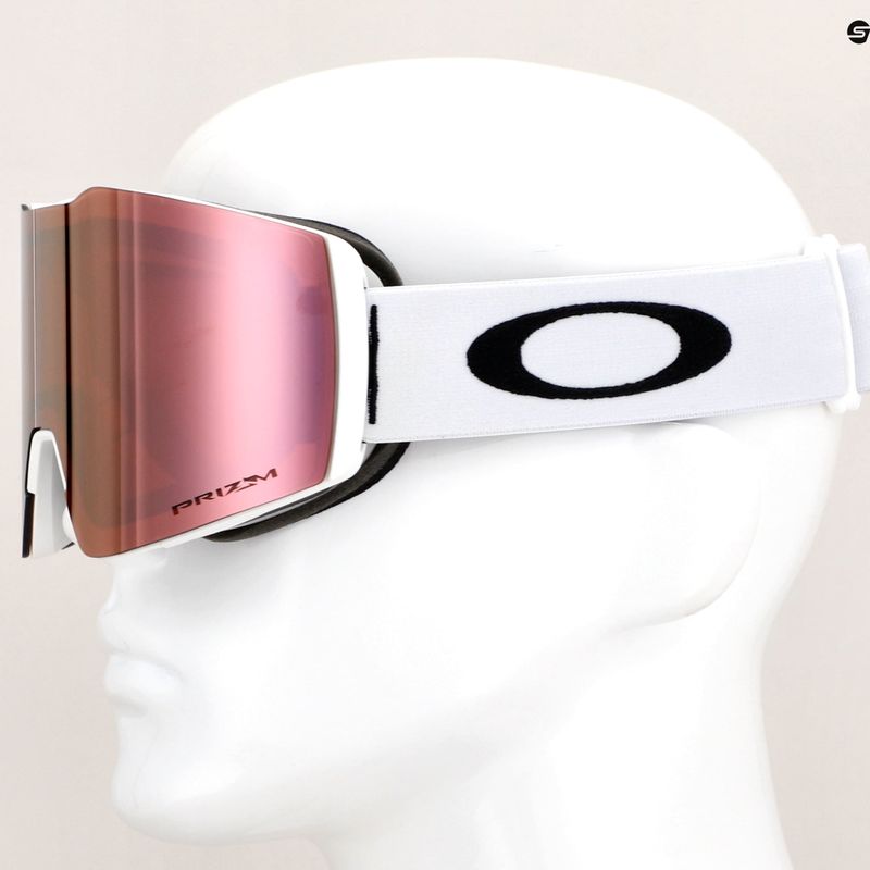 Маска лижна Oakley Fall Line matte white/prizm rose gold 10