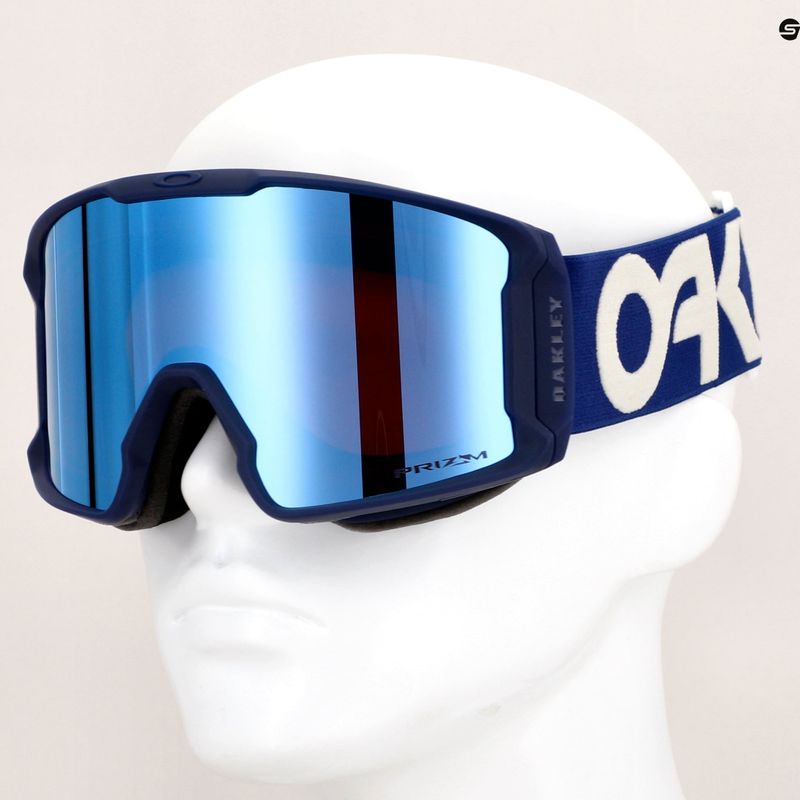 Маска лижна Oakley Line Miner matte b1b navy/prizm sapphire iridium 7