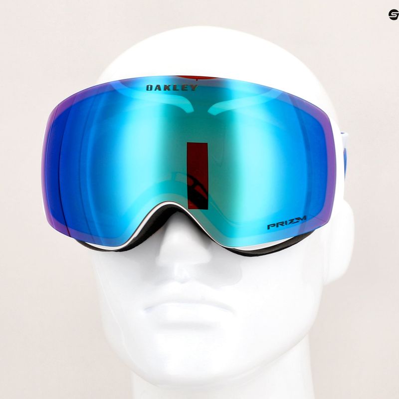 Маска лижна Oakley Flight Deck mikaela shiffrin signature/prizm argon iridium 7