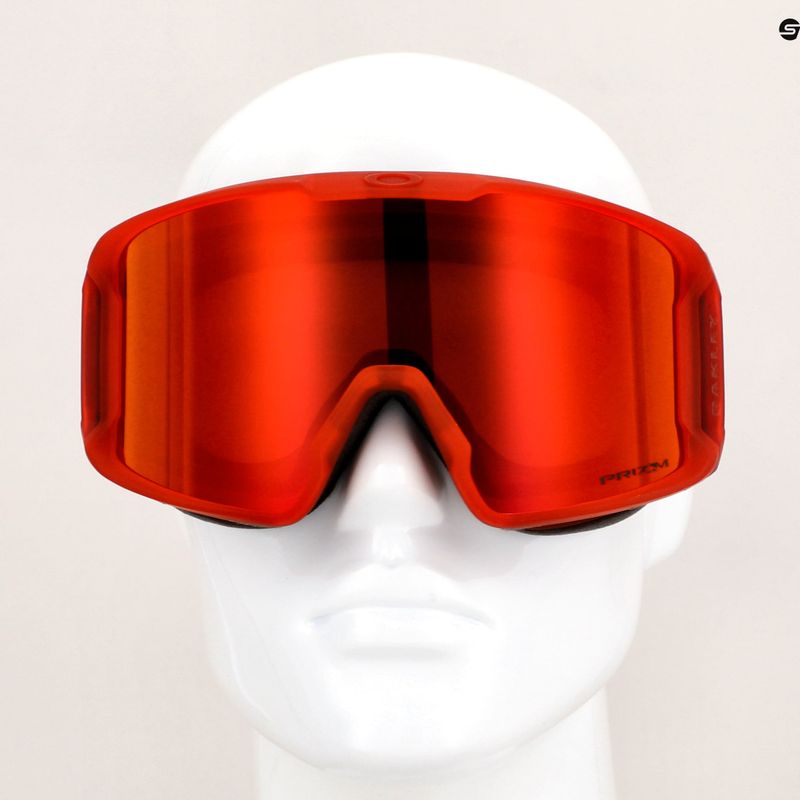 Маска лижна Oakley Line Miner matte b1b redline/prizm torch iridium 7