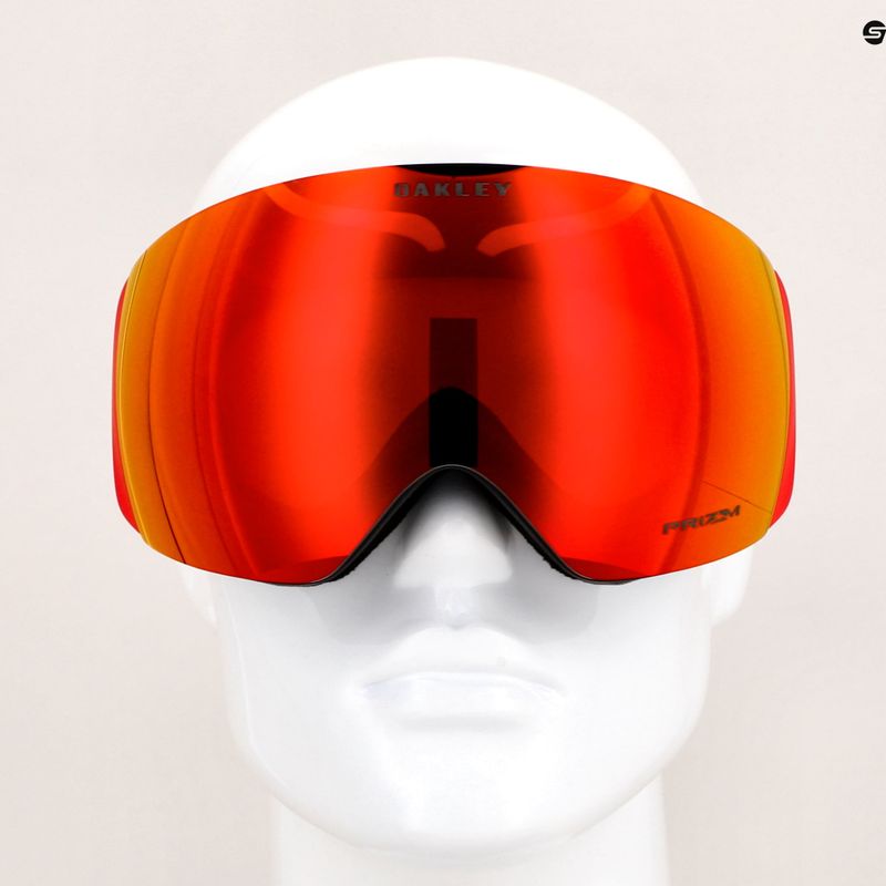 Маска лижна Oakley Flight Deck matte redline/prizm torch iridium 6