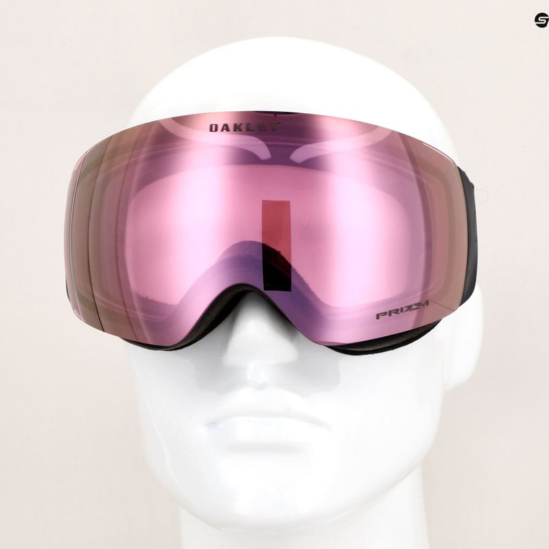 Маска лижна Oakley Flight Deck matte black/prizm snow hi pink 8