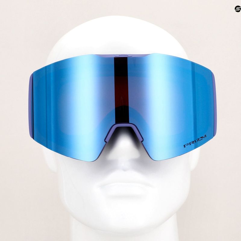 Маска лижна Oakley Fall Line matte lilac/prizm sapphire iridium 7