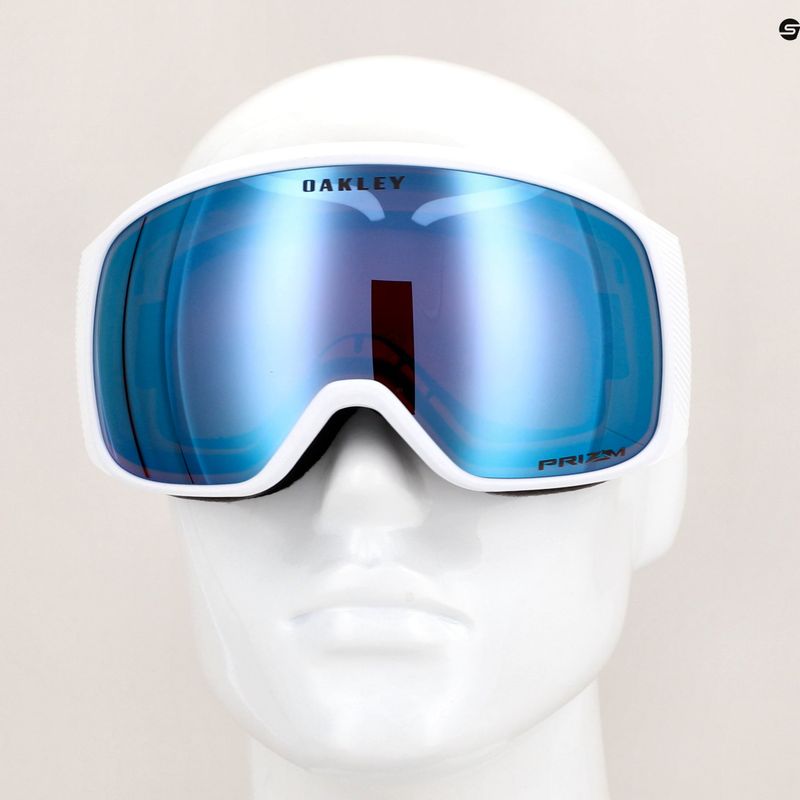 Маска лижна Oakley Flight Tracker matte white/prizm snow sapphire iridium 10