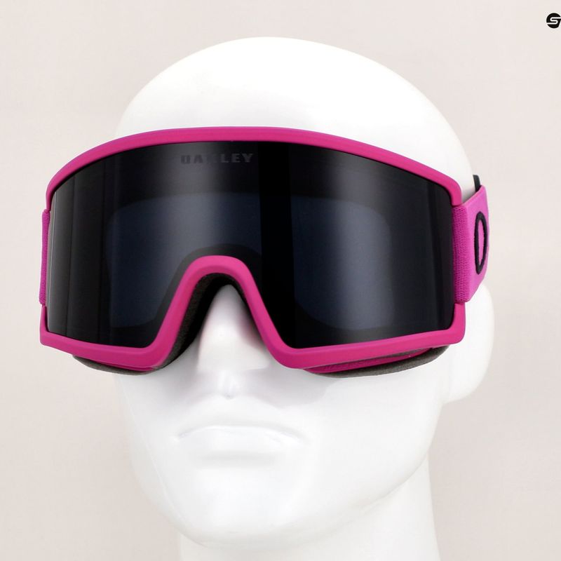 Маска лижна Oakley Target Line ultra purple/dark grey 10