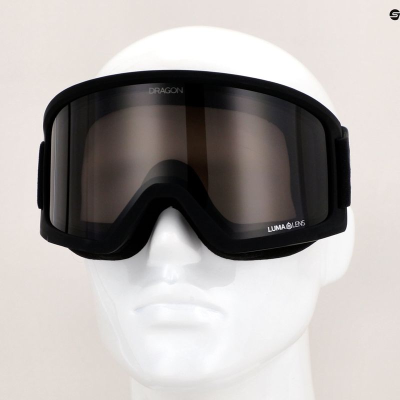 Гірськолижні окуляри DRAGON DX3 L OTG blackout/lumalens темний дим 6