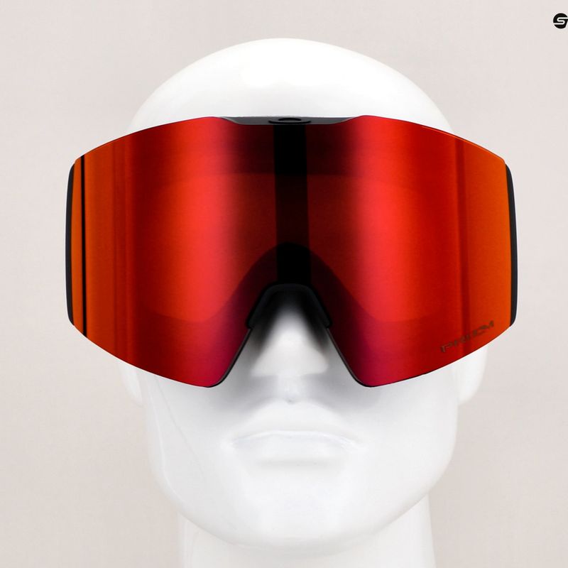 Маска лижна Oakley Fall Line matte black/prizm snow torch iridium 10