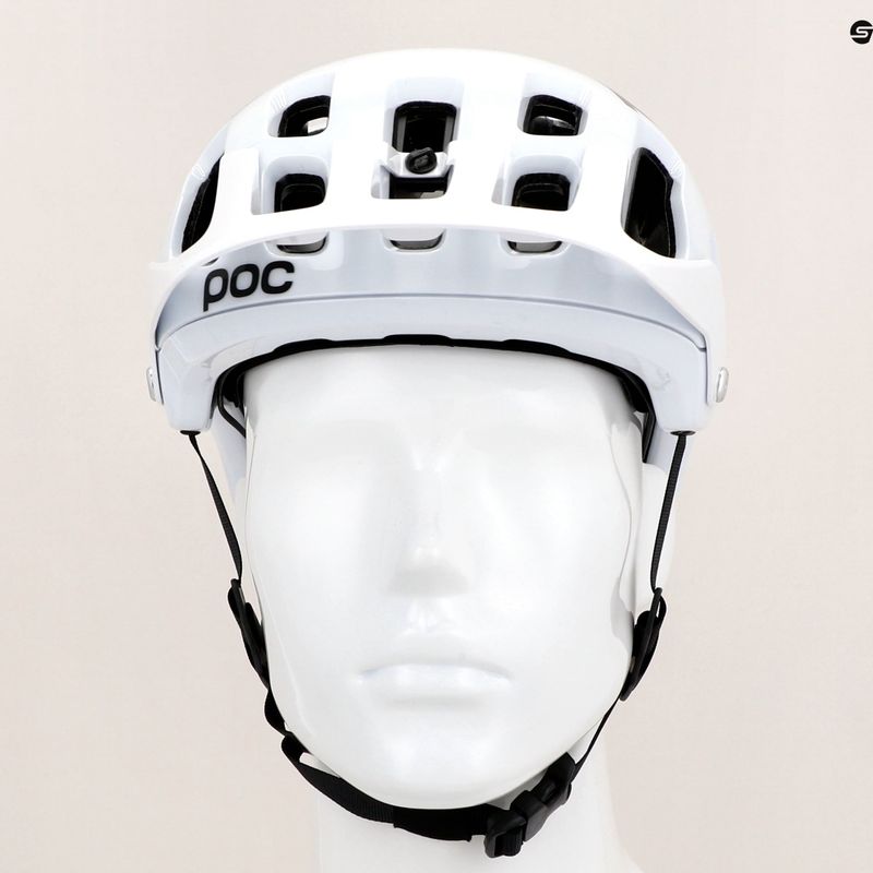 Шолом велосипедний MTB POC Tectal Race MIPS hydrogen white/uranium black 9