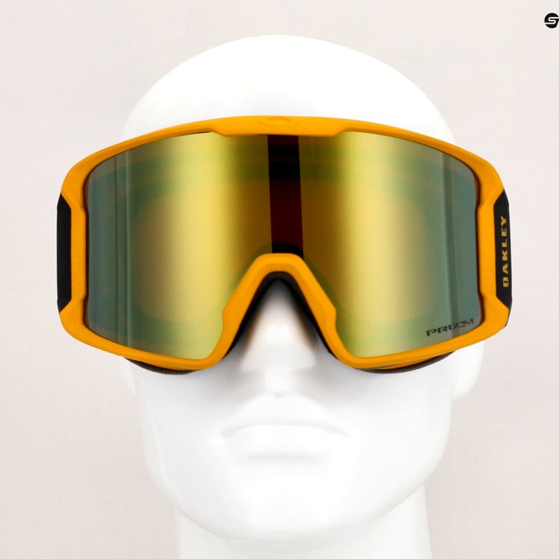 Маска лижна Oakley Line Miner sage kotsenburg signature/prizm sage gold iridium 11