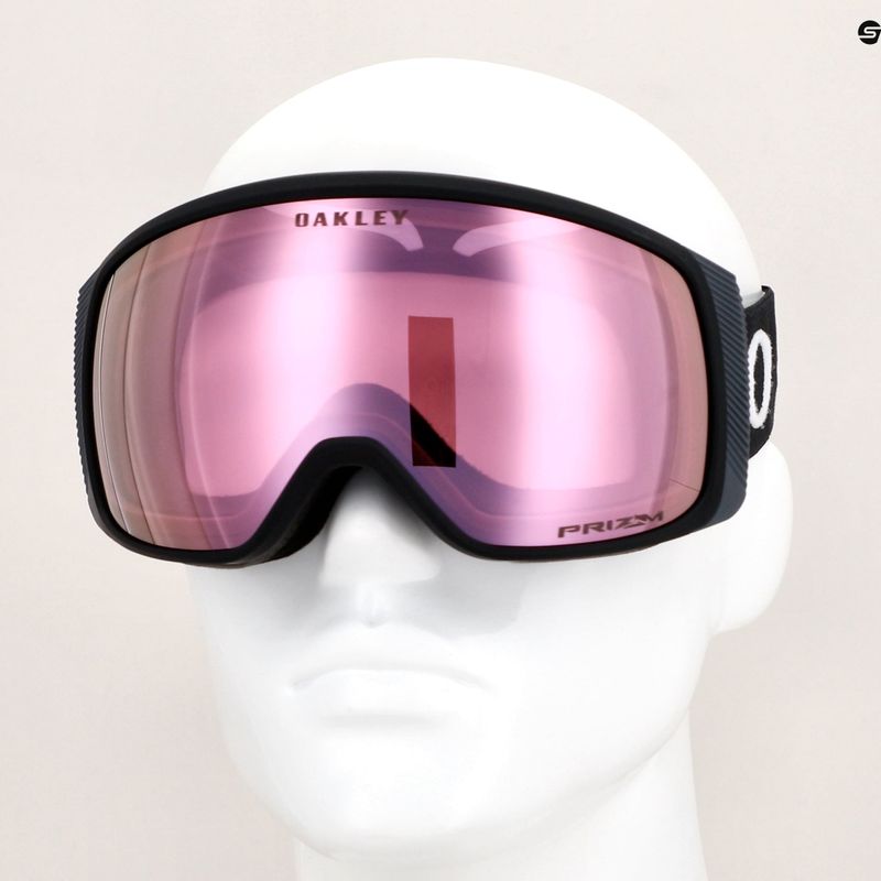 Маска лижна Oakley Flight Tracker matte black/prizm snow hi pink 10