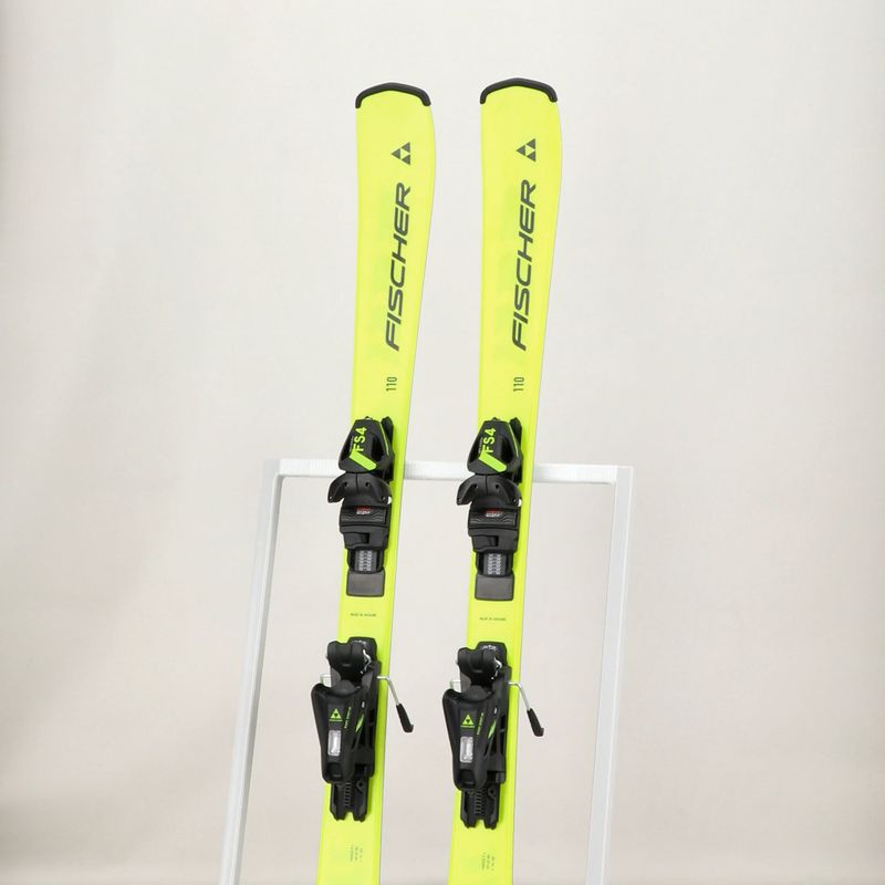 Лижі гірські дитячі Fischer RC4 Race Jr Jrs (70-120) + FS4 CA Jrs 10