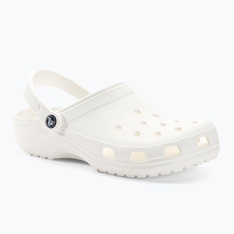 Чоловічі шльопанці Crocs Classic білі 2