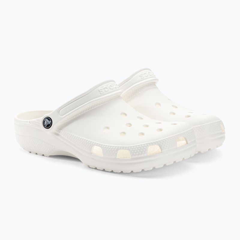 Чоловічі шльопанці Crocs Classic білі 5