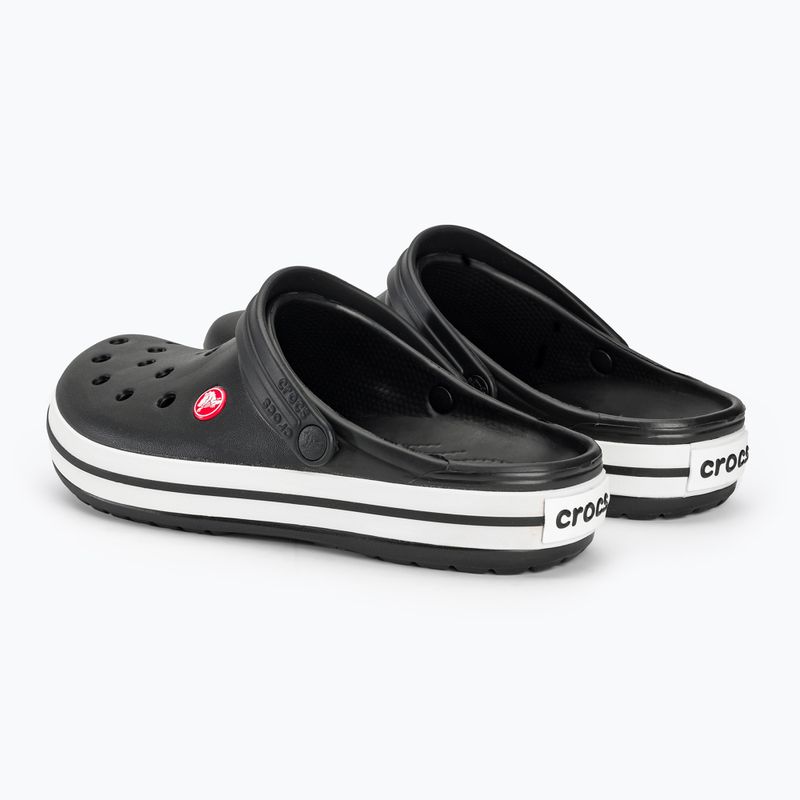 Шльопанці Crocs Crocband чорні 4