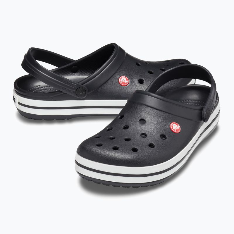 Шльопанці Crocs Crocband чорні 9