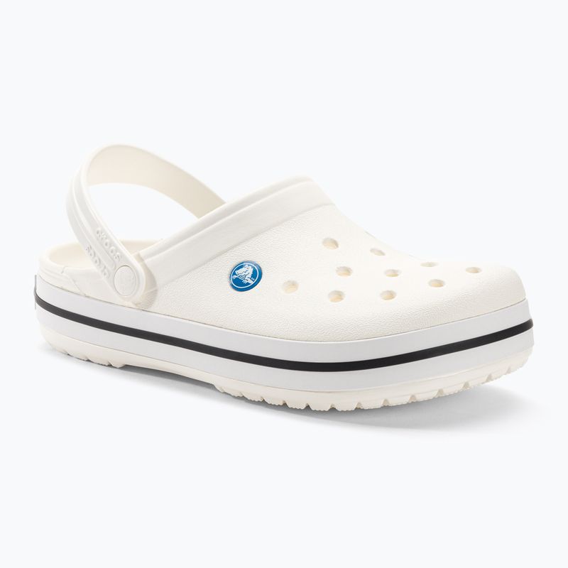 Шльопанці Crocs Crocband white 2