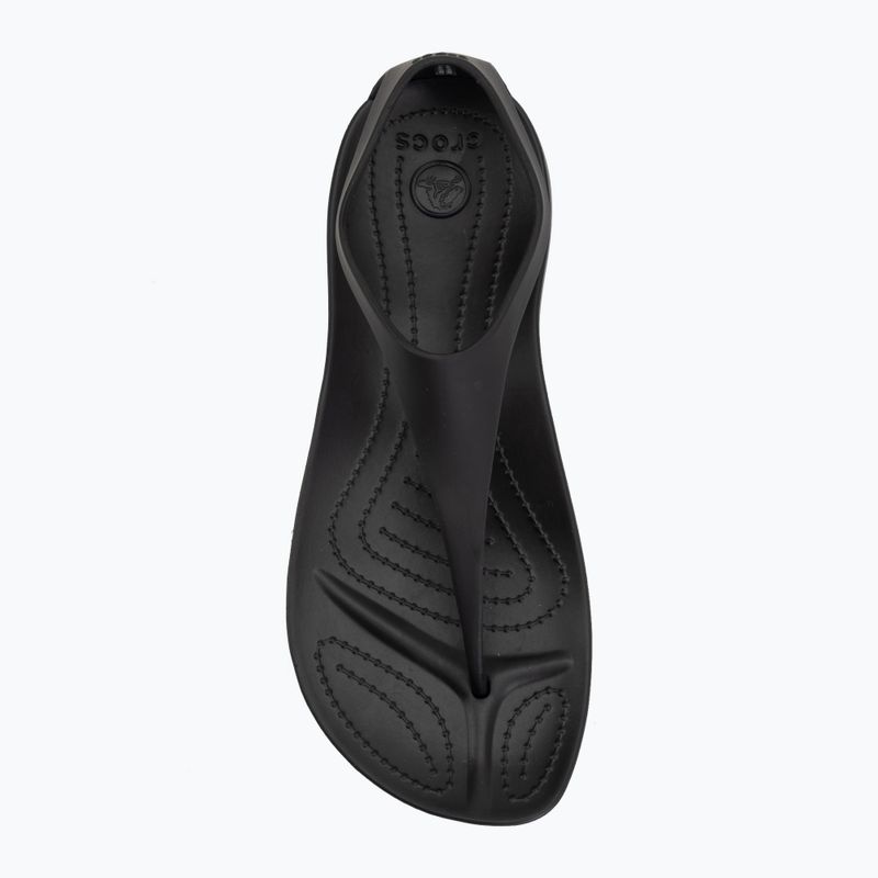 В'єтнамки жіночі Crocs Sexi Flip black/black 5