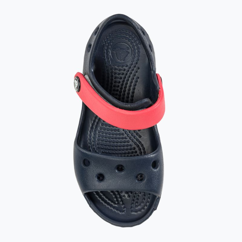 Дитячі сандалі Crocs Crockband темно-синій/червоний 5