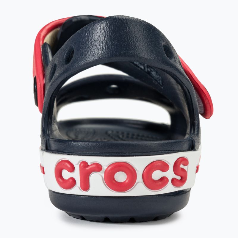 Дитячі сандалі Crocs Crockband темно-синій/червоний 6