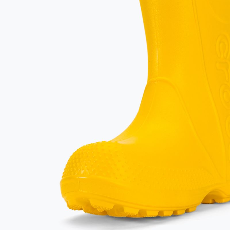 Crocs Handle Rain Boot Kids жовтий 8