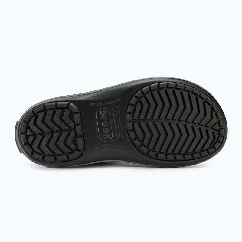 Жіночі снігоступи Crocs Winter Puff чорні/вугільні 4