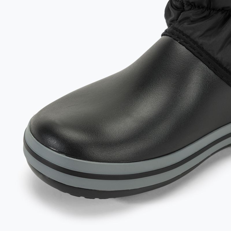 Жіночі снігоступи Crocs Winter Puff чорні/вугільні 7