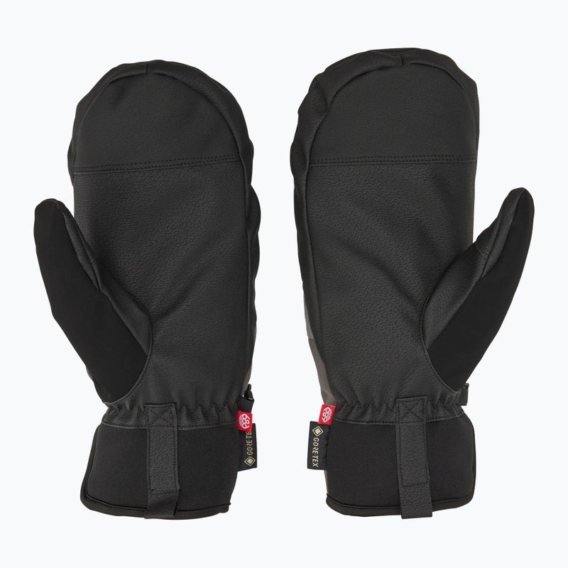 Рукавиці сноубордичні чоловічі 686 Gore-Tex Linear Under Cuff Mitt charcoal 3