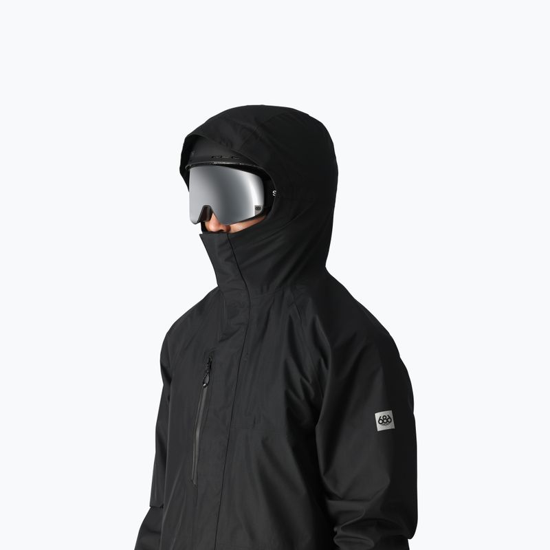 Куртка сноубордична чоловіча 686 Gore-Tex Core Insulated black 4