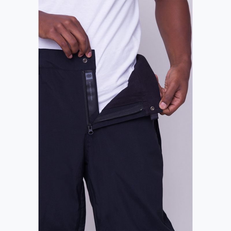 Штани сноубордичні чоловічі 686 Progression Padded V2 black 7