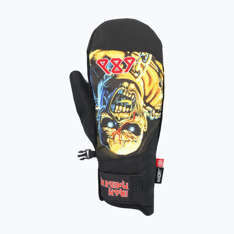 Рукавиці сноубордичні чоловічі 686 Primer Mitt iron maiden trooper black